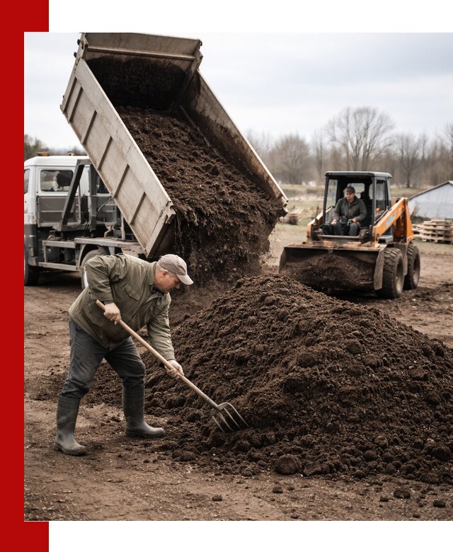 Доставка и продажа перегноя в Чебаркуле быстро и дешево