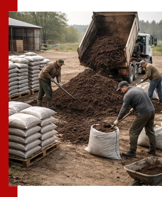Доставка компоста оптом и в розницу в Чебаркуле