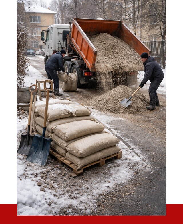 Противогололедные материалы оптом в Чебаркуле от 4510 р. | ПРОНЕРУДЧбр