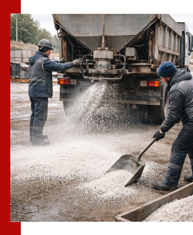 Доставка и продажа хлористого кальция в Чебаркуле