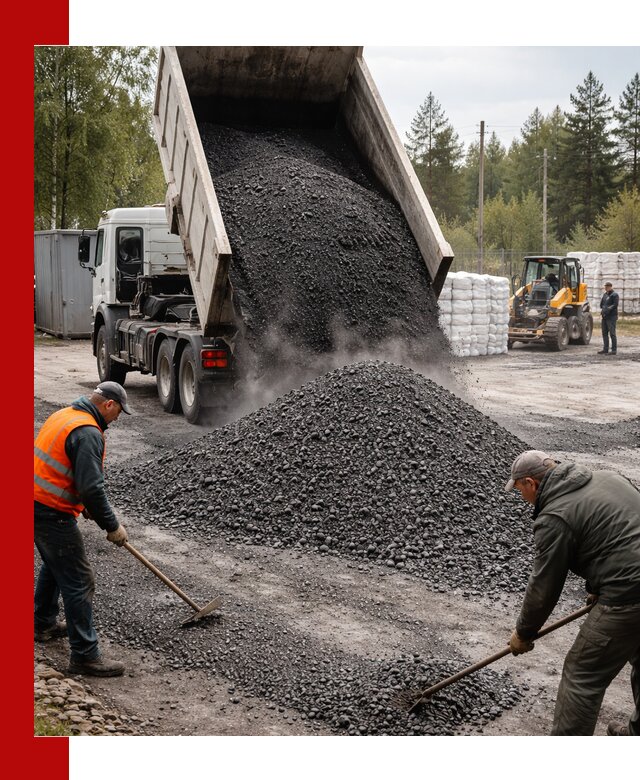 Доставка и продажа асфальтного гранулята в Чебаркуле