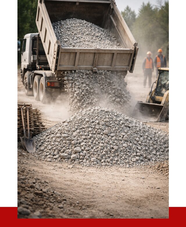 Купить дробленый бетон в Чебаркуле от 1825 р./куб | ПРОНЕРУДЧбр