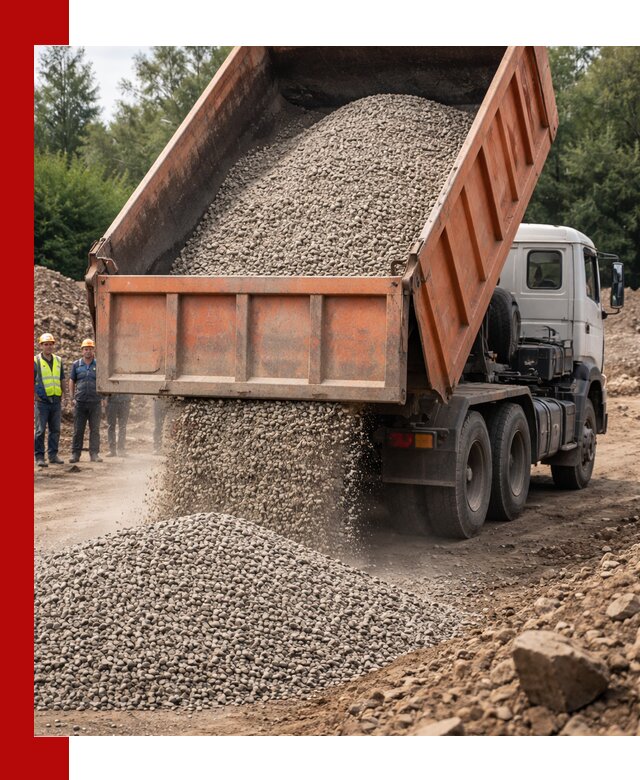 Доставка сыпучих материалов самосвалом в Чебаркуле быстро и надежно