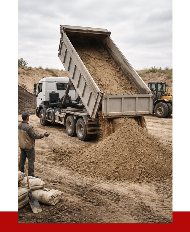 Доставка самосвалом 20 кубов в Чебаркуле от 8053 р. | ПРОНЕРУДЧбр