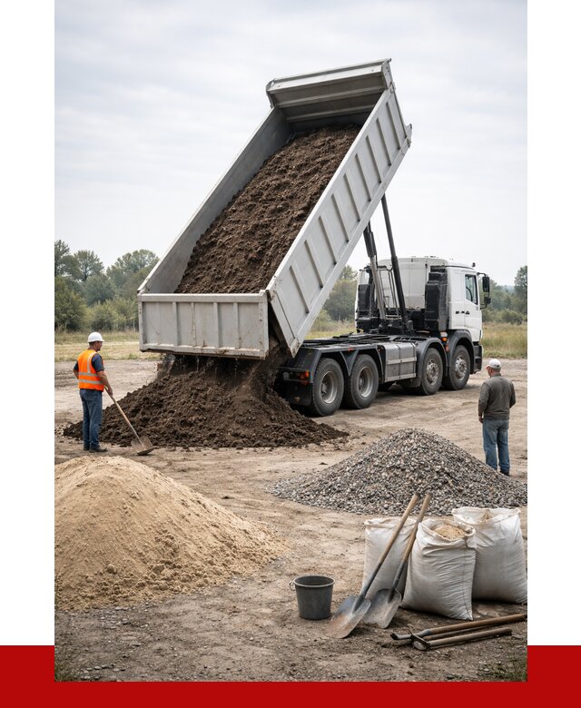 Доставка самосвалом 30 кубов в Чебаркуле от 9126 р. | ПРОНЕРУДЧбр