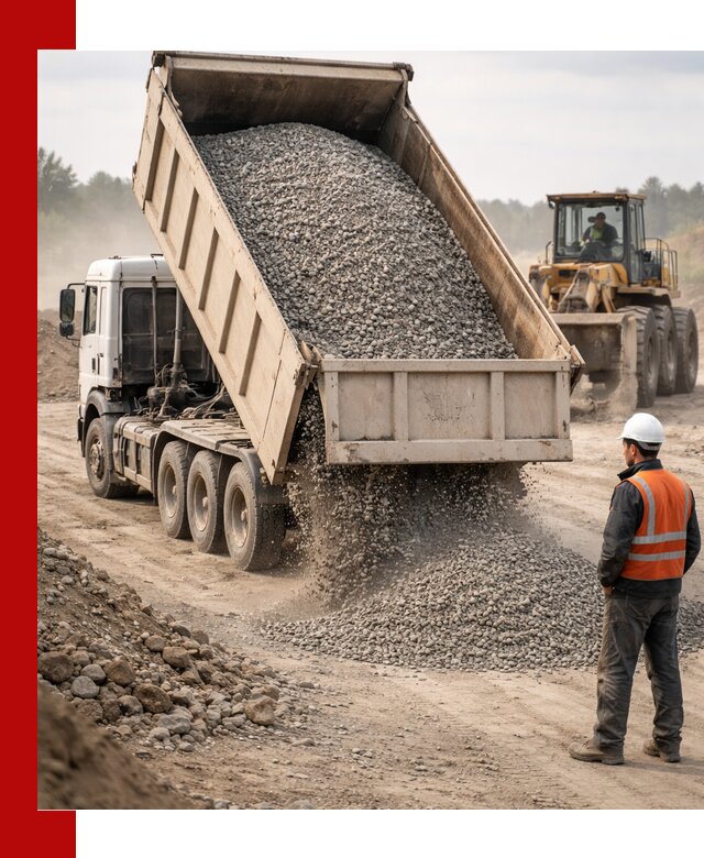 Доставка самосвалом 40 кубов цемента и сыпучих в Чебаркуле