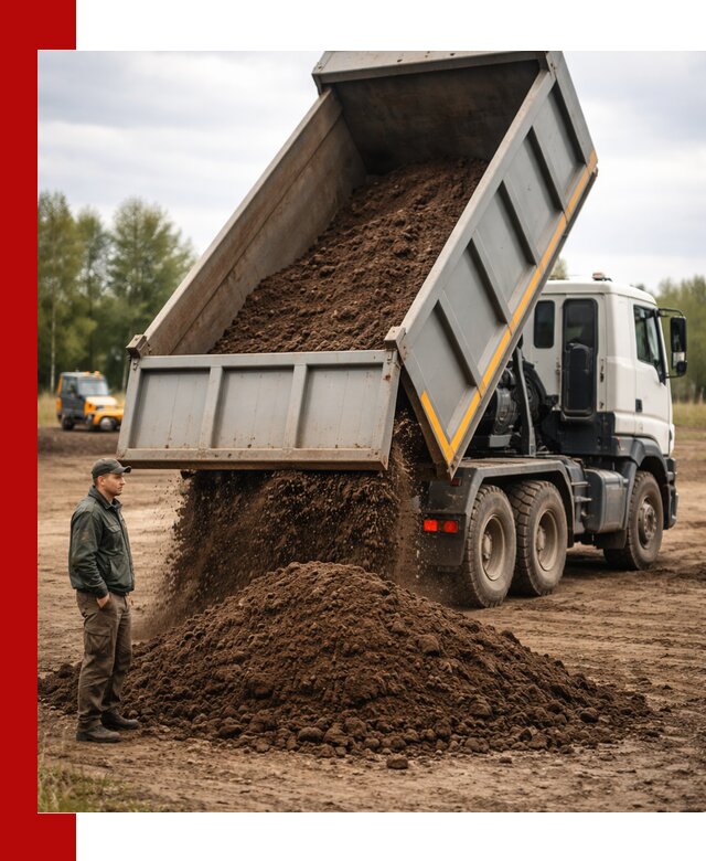 Аренда самосвала с водителем в Чебаркуле для сыпучих грузов и навоза