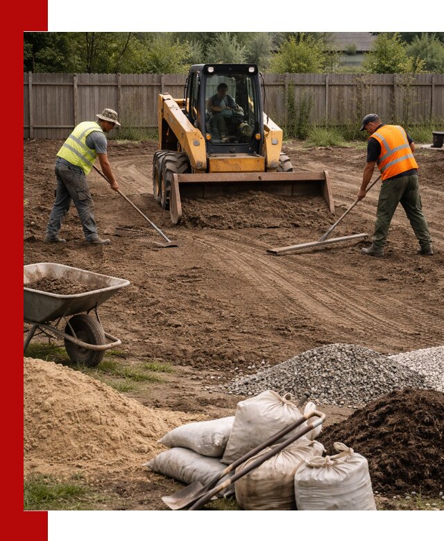 Выравнивание участка под строительство и благоустройство в Чебаркуле