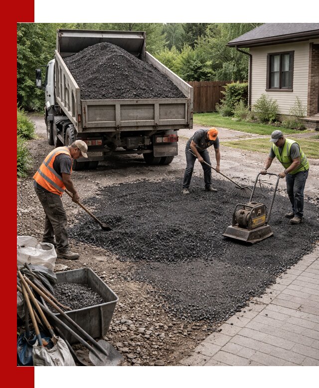 Асфальтовая крошка для двора с доставкой в Чебаркуле